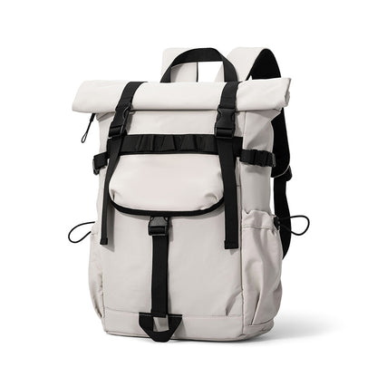 Roll-Top Abenteuer Rucksack mit mehreren Fächern Brehn