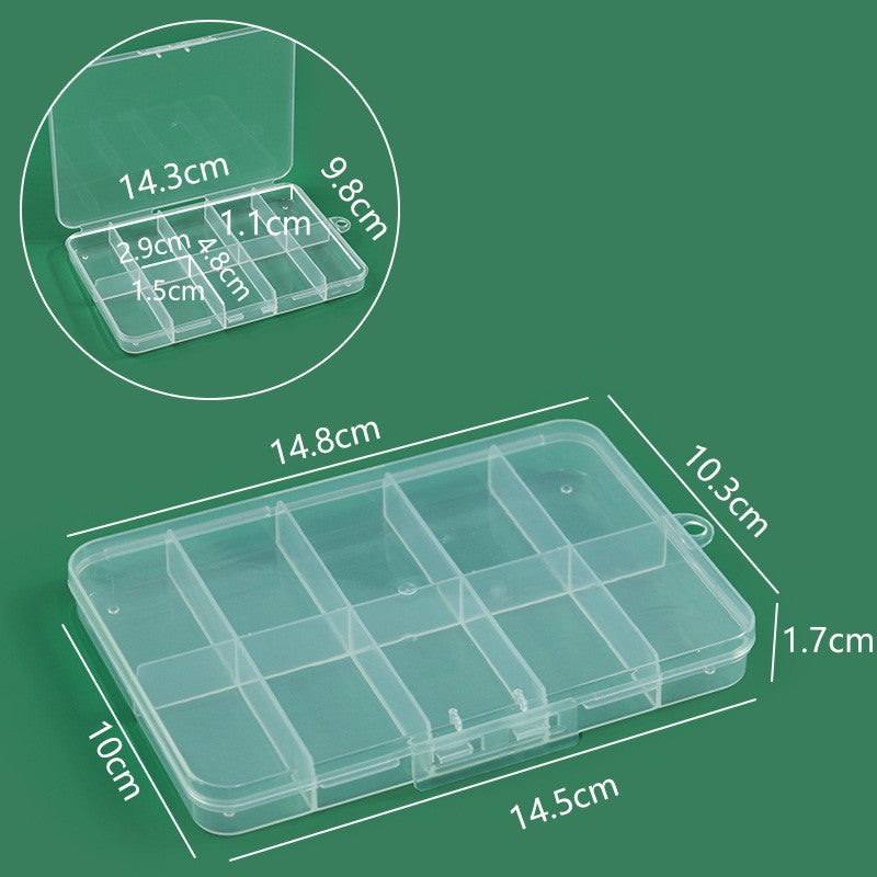Multi-Kompartiment Bastelbedarf Box Brehn