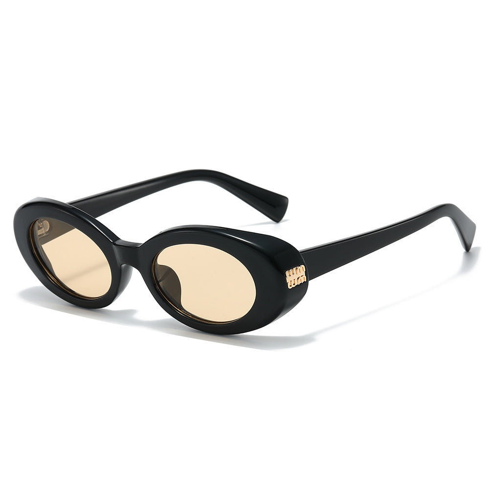Statement Ovalrahmen-Sonnenbrille Brehn
