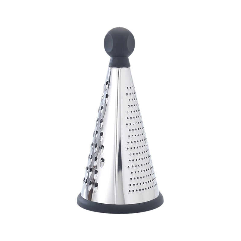Ergonomische Edelstahl-Küchenreibe mit Rutschfestem Griff Brehn