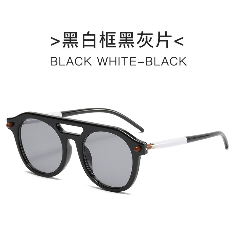 Damen exklusive Sonnenbrille mit auffälligem Schildkrötenmuster und robustem Rahmen Brehn