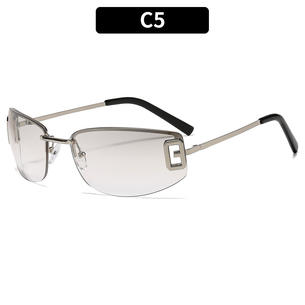 Elegante Winkel Sonnenbrille