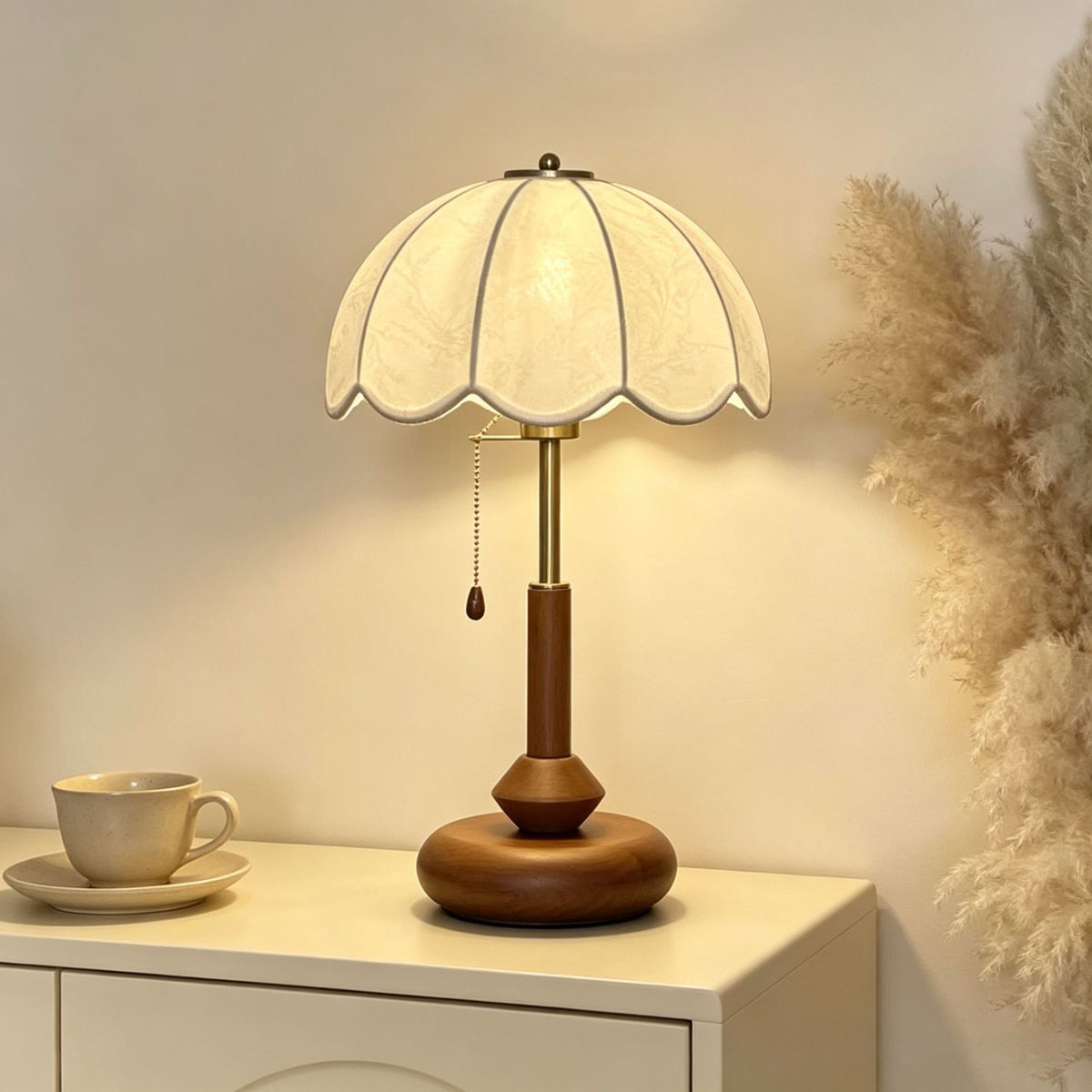 Dekorative Tischlampe