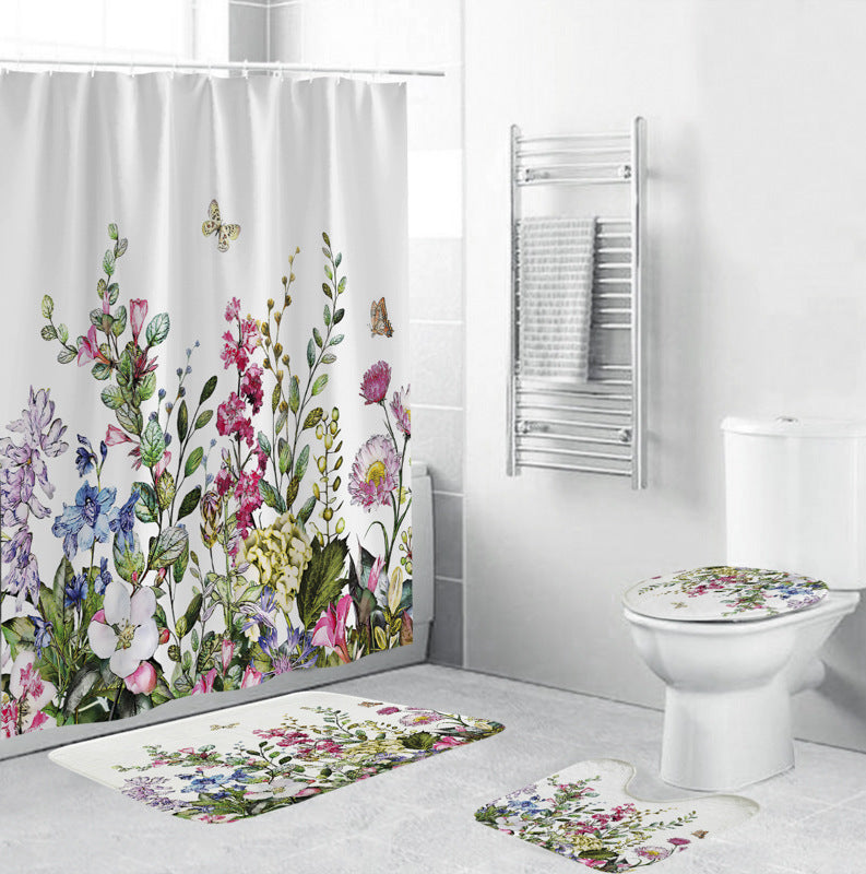 Blattige botanische Badezimmer-Ensemble Brehn
