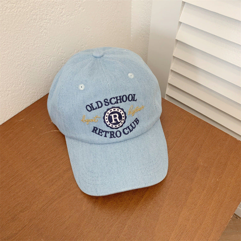Unisex Retro Denim Baseball Cap Brehn