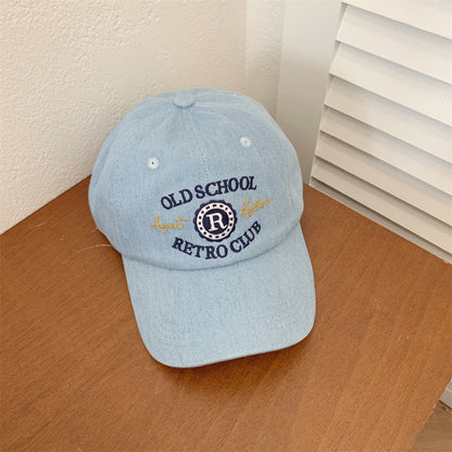 Unisex Retro Denim Baseball Cap Brehn