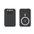 Tragbare Powerbank mit kabelloser Ladefunktion und digitaler Anzeige Brehn