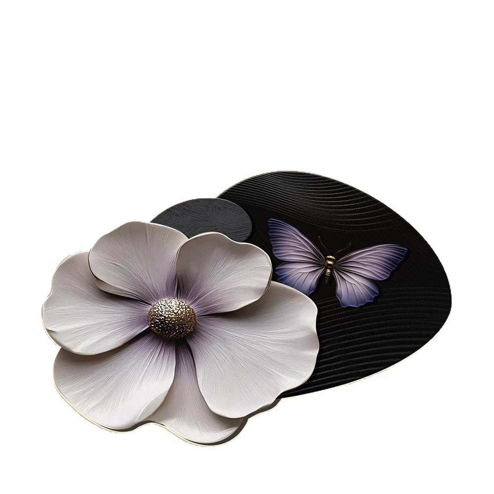 Künstlerischer Floral Muster Badvorleger Brehn