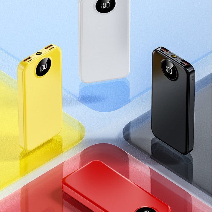 Elegante Powerbank mit Digitaler Ladestandsanzeige Brehn
