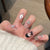 Dekorative Strass-Nagelkunst Brehn