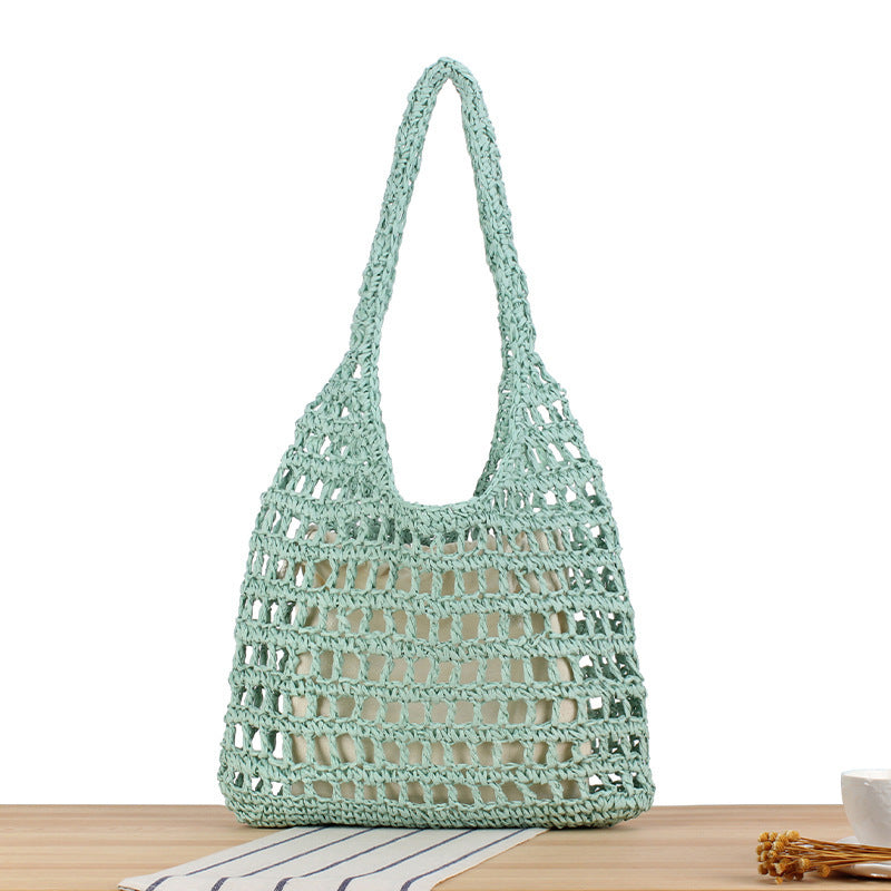 Handgeknüpfte Netztasche Brehn