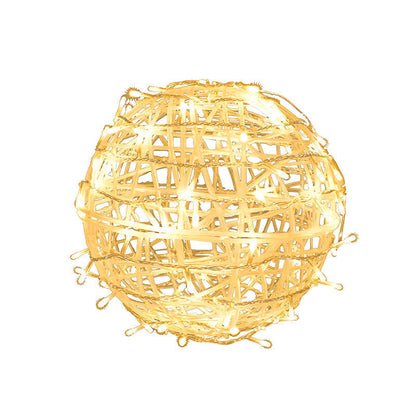 Dekorative LED-Globus-Lichterkette Brehn