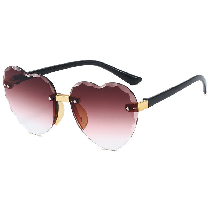 Damen Herzförmige Sonnenbrille Brehn
