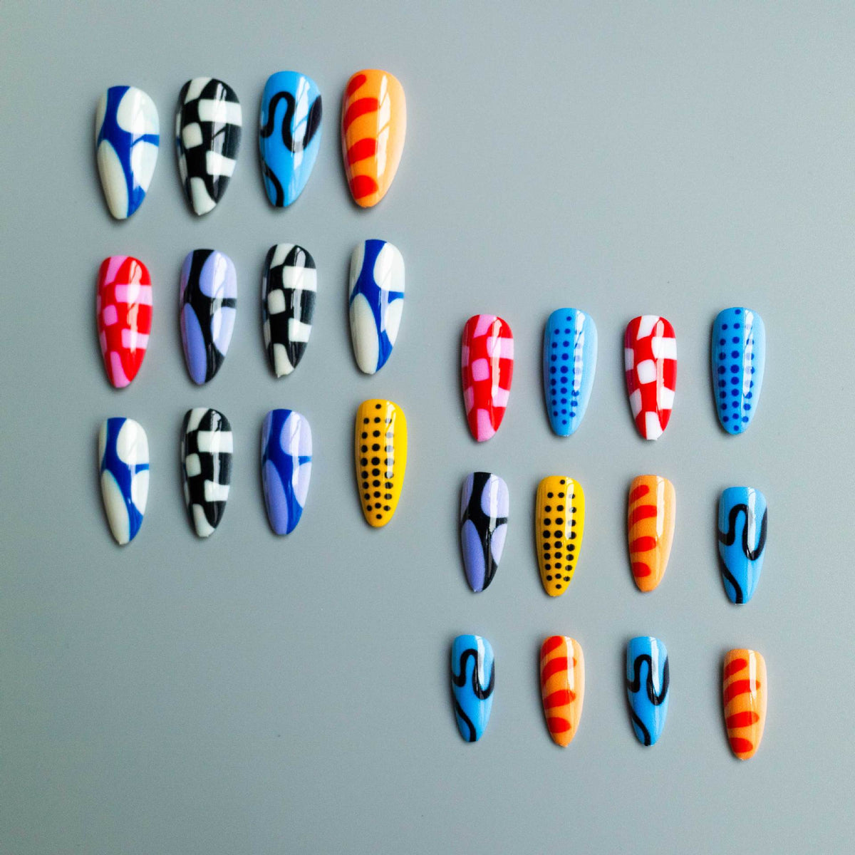 Kreatives Geometrisches Nagelkunstset