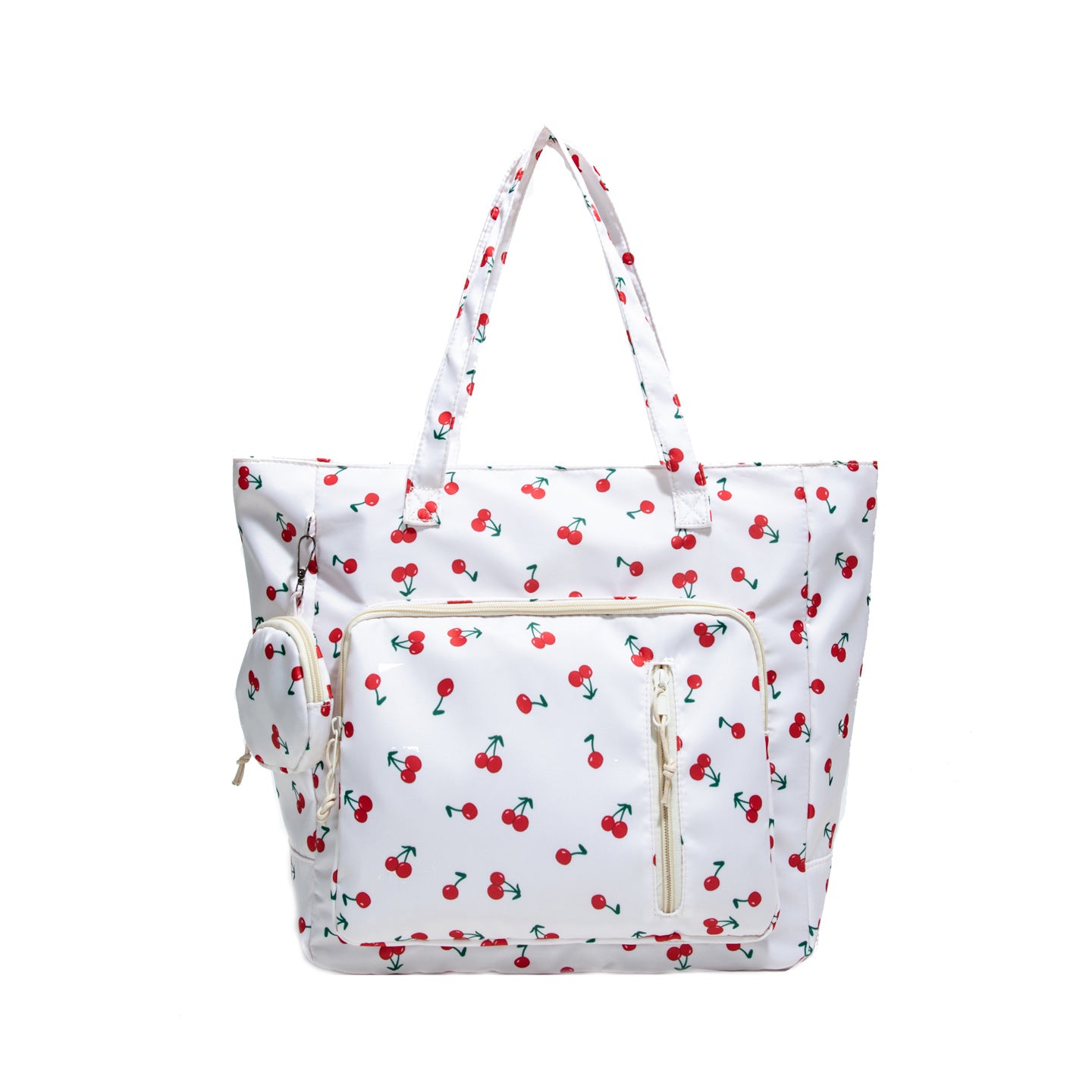 Funktionale Floral Print Tote Bag Brehn