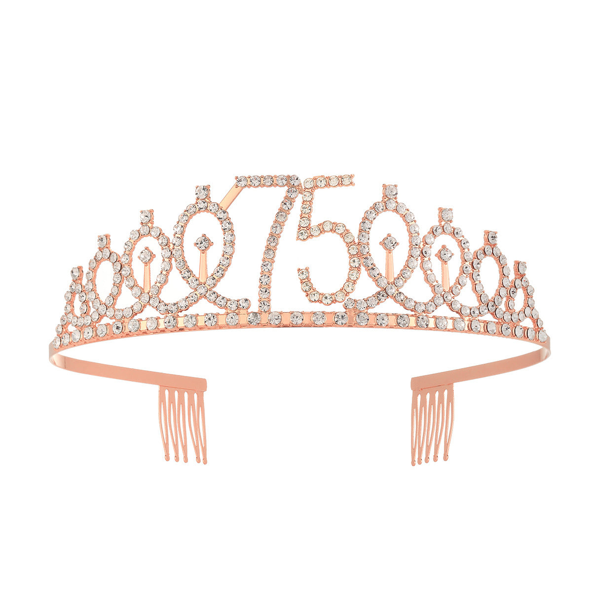 Damen Kristallverzierte Tiara mit elegantem Design Brehn