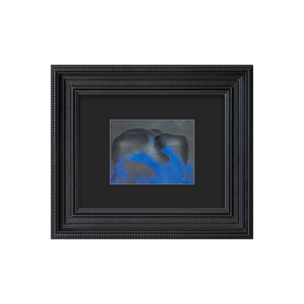 Abstract Expressionist gerahmtes Kunstwerk