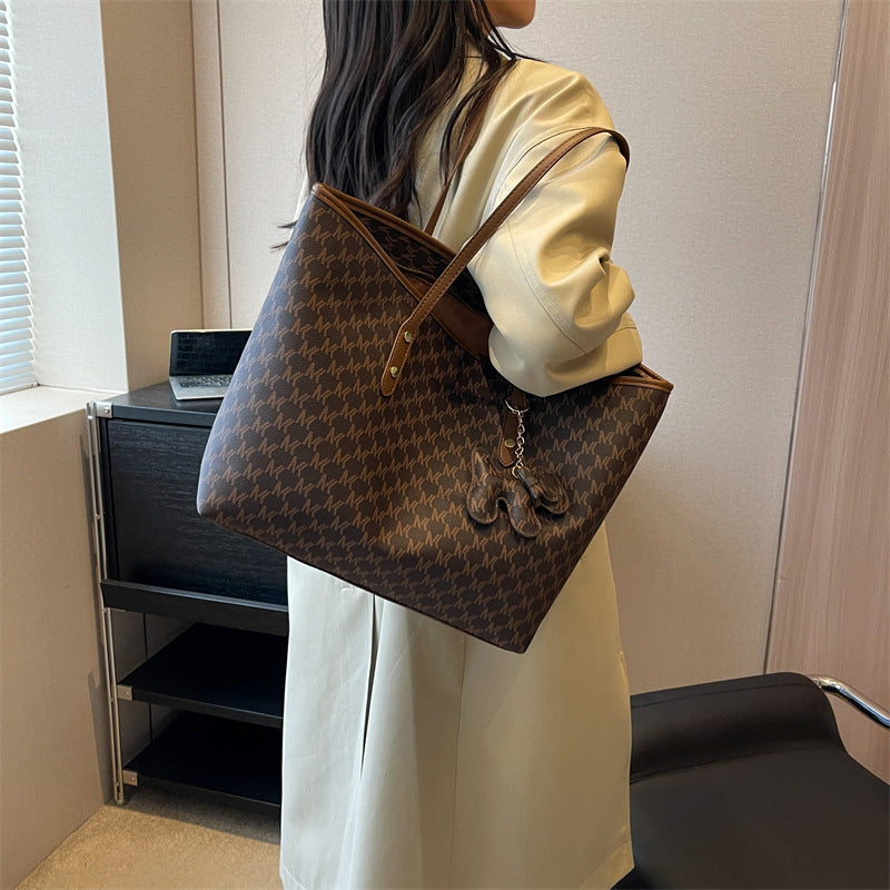 Elegante gemusterte Tote Bag Brehn