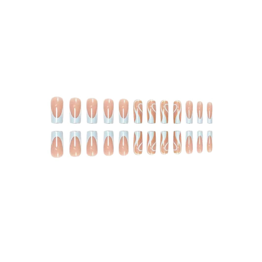Abstract Marble Nail Art Set Brehn