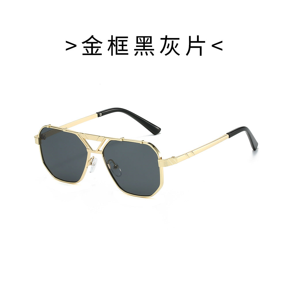 Damen Modische Sonnenbrille im einzigartigen Octagon-Design Brehn