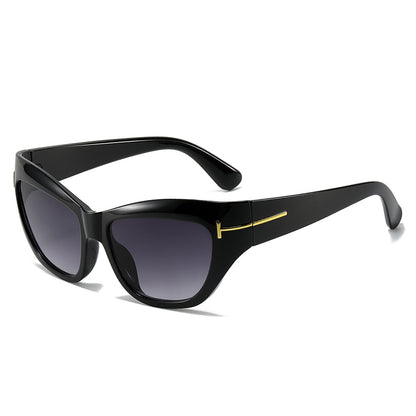 Chic Übergroße Quadratische Sonnenbrille Brehn