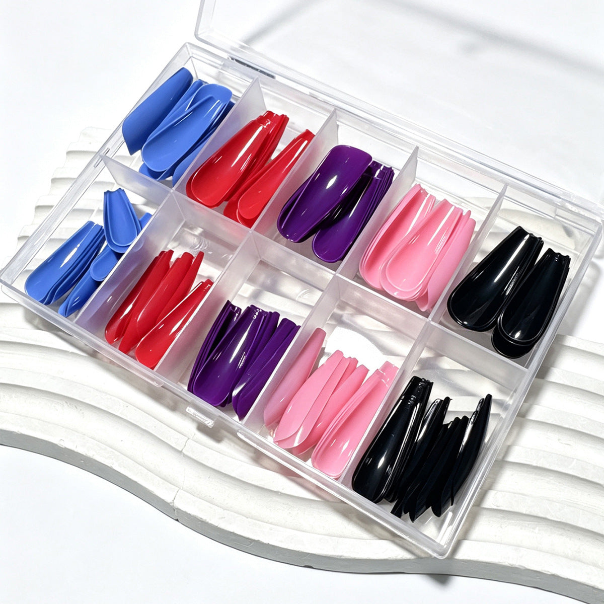 Vielseitiges Press-On-Nagelspitzen-Set Brehn