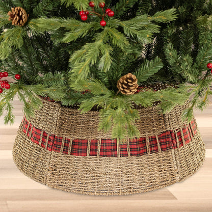 Dekorativer Weihnachtsbaumständer Aus Geflecht Brehn