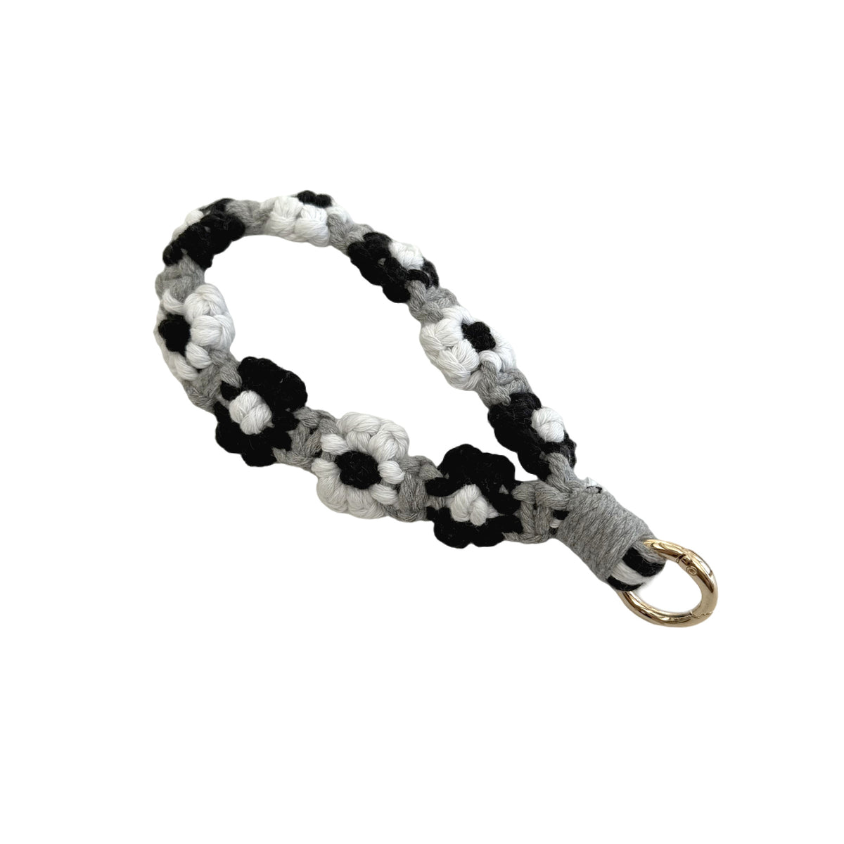 Floral Makramee Schlüsselanhänger Halter Brehn