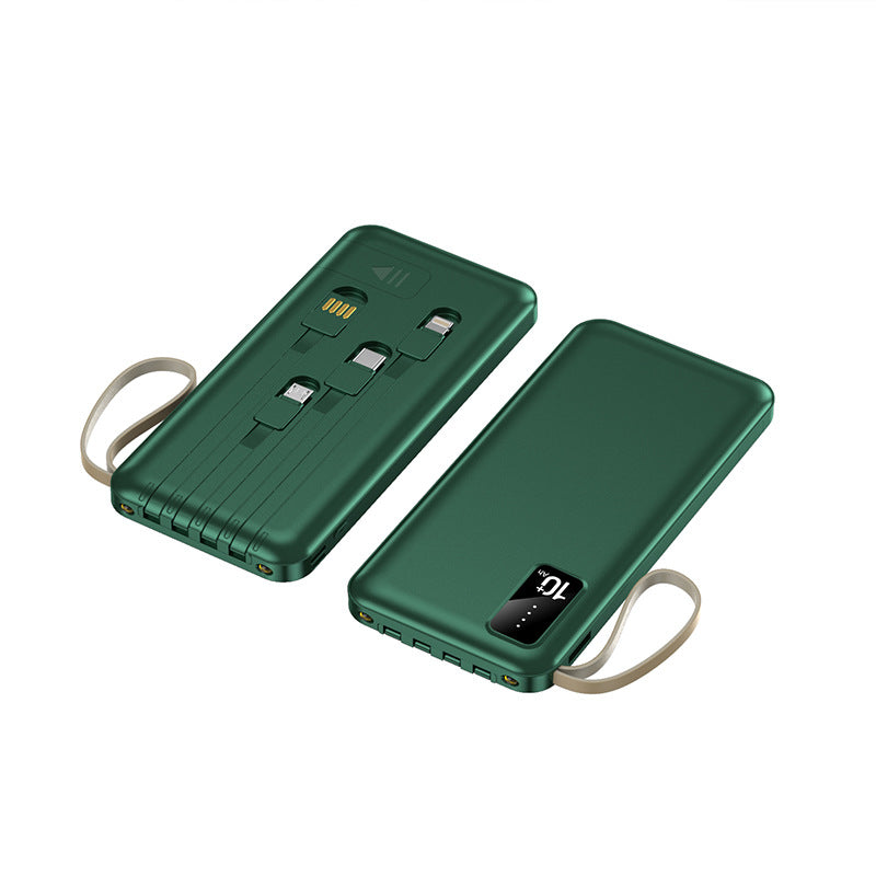 Powerbank mit integriertem Ladegerät Brehn
