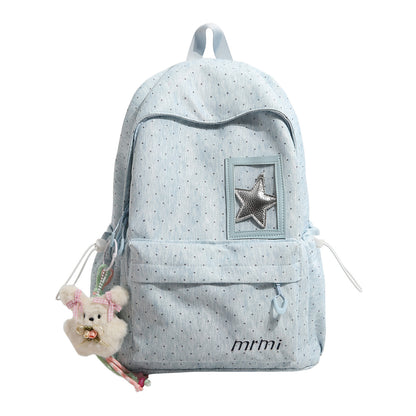 Stylischer gepunkteter Rucksack Brehn
