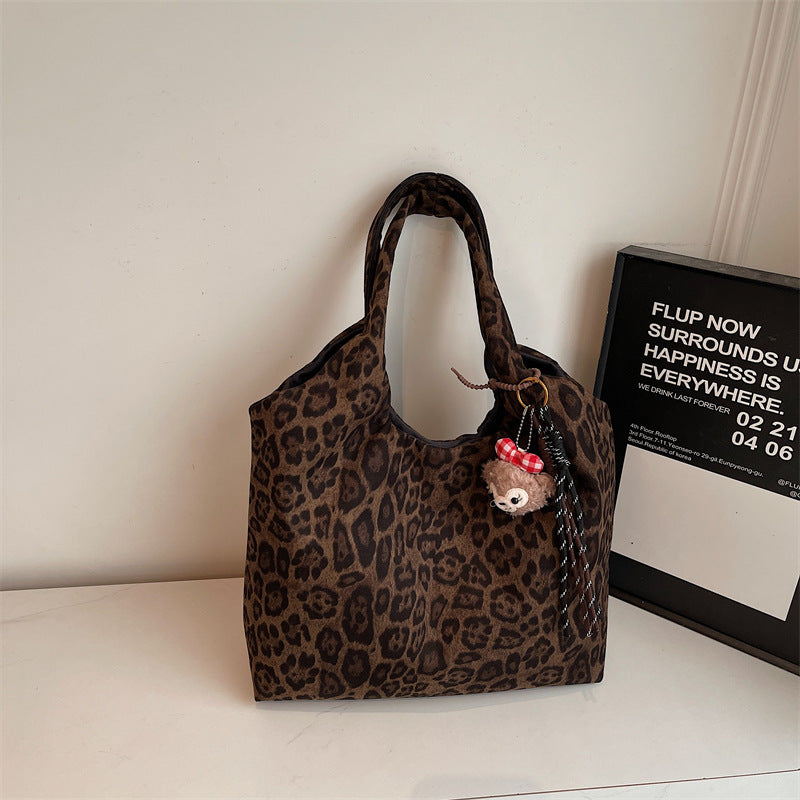 Modische Leopardprint-Shopper-Tasche Brehn