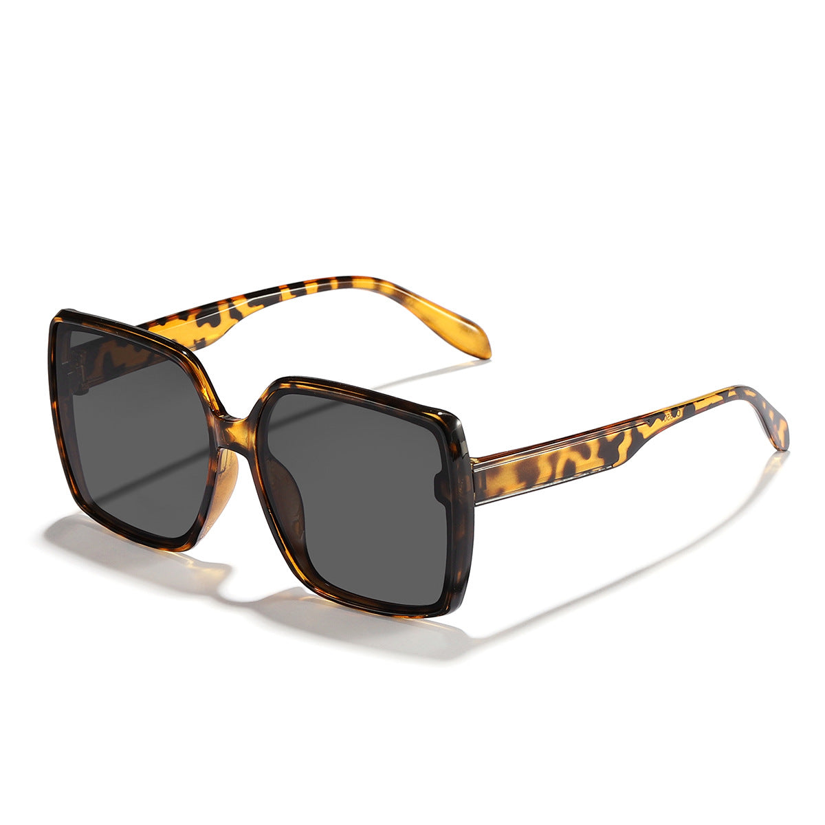 Damen oversized Sonnenbrille mit modernem quadratischen Rahmen und schützenden Gläsern Brehn