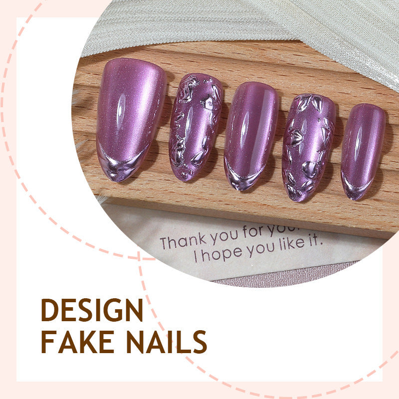 Kunstnagelset mit exquisitem Design und edlen Akzenten Brehn