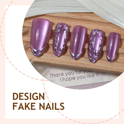 Kunstnagelset mit exquisitem Design und edlen Akzenten Brehn