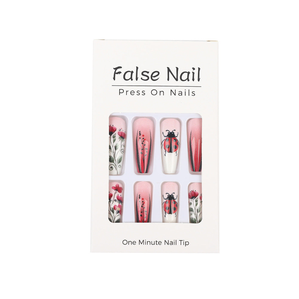 Kreatives Kunstnagelset mit floralen Motiven Brehn