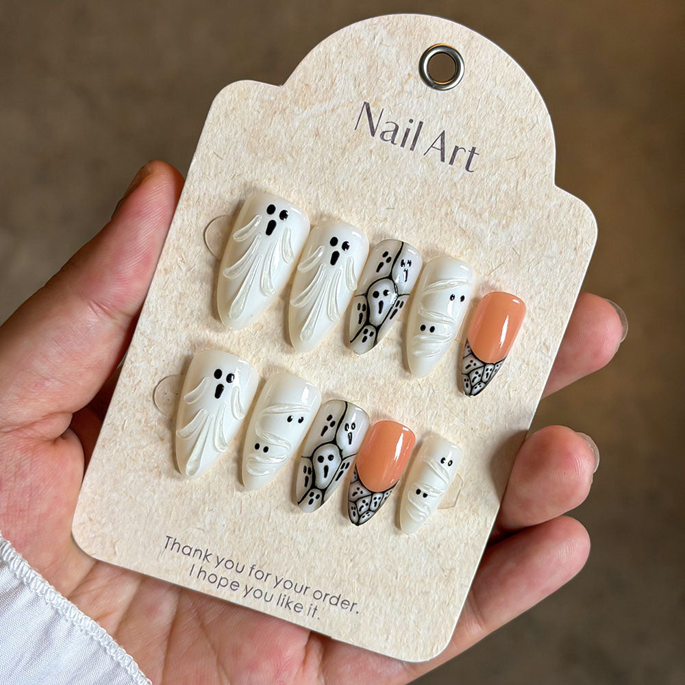 Künstlerisches Geist-Themen Presse-auf Nagelset Brehn