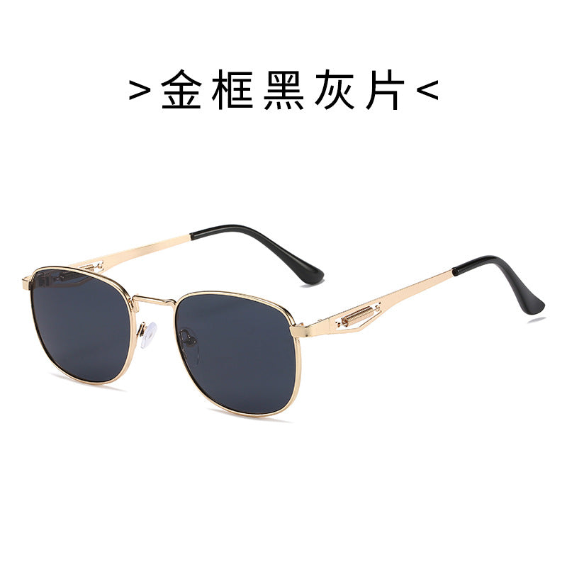Damen Modische Pilotensonnenbrille mit hochwertigem Metallrahmen Brehn
