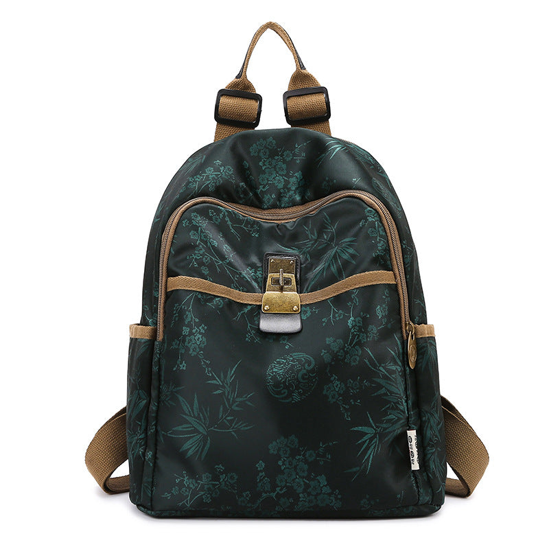 Blumenmuster Baumwollrucksack Brehn