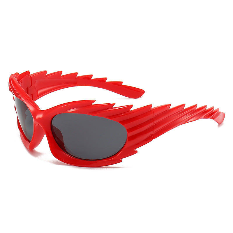 Damen sportliche und stylische Sportsonnenbrille mit innovativem Design Brehn