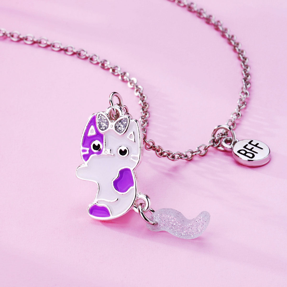 Freundschaft Katze Charm Halskette Brehn