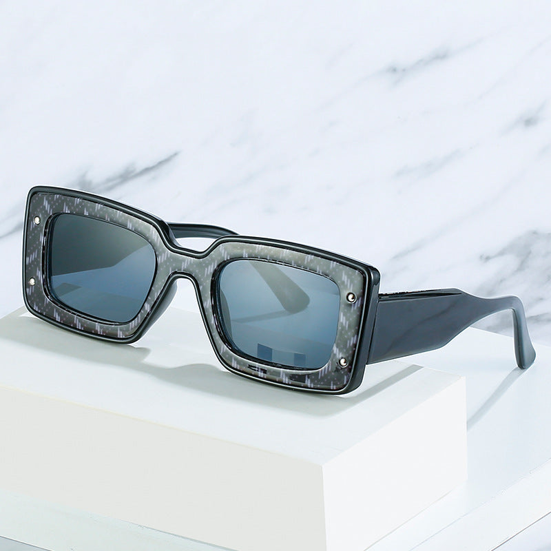 Fette geometrische Sonnenbrille Brehn