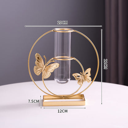 Geometrische Schmetterlings-Dekor-Vasenhalter