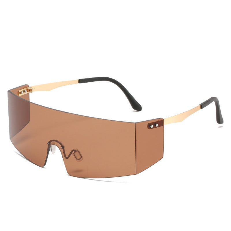 Damen Futuristische Sportsonnenbrille Brehn