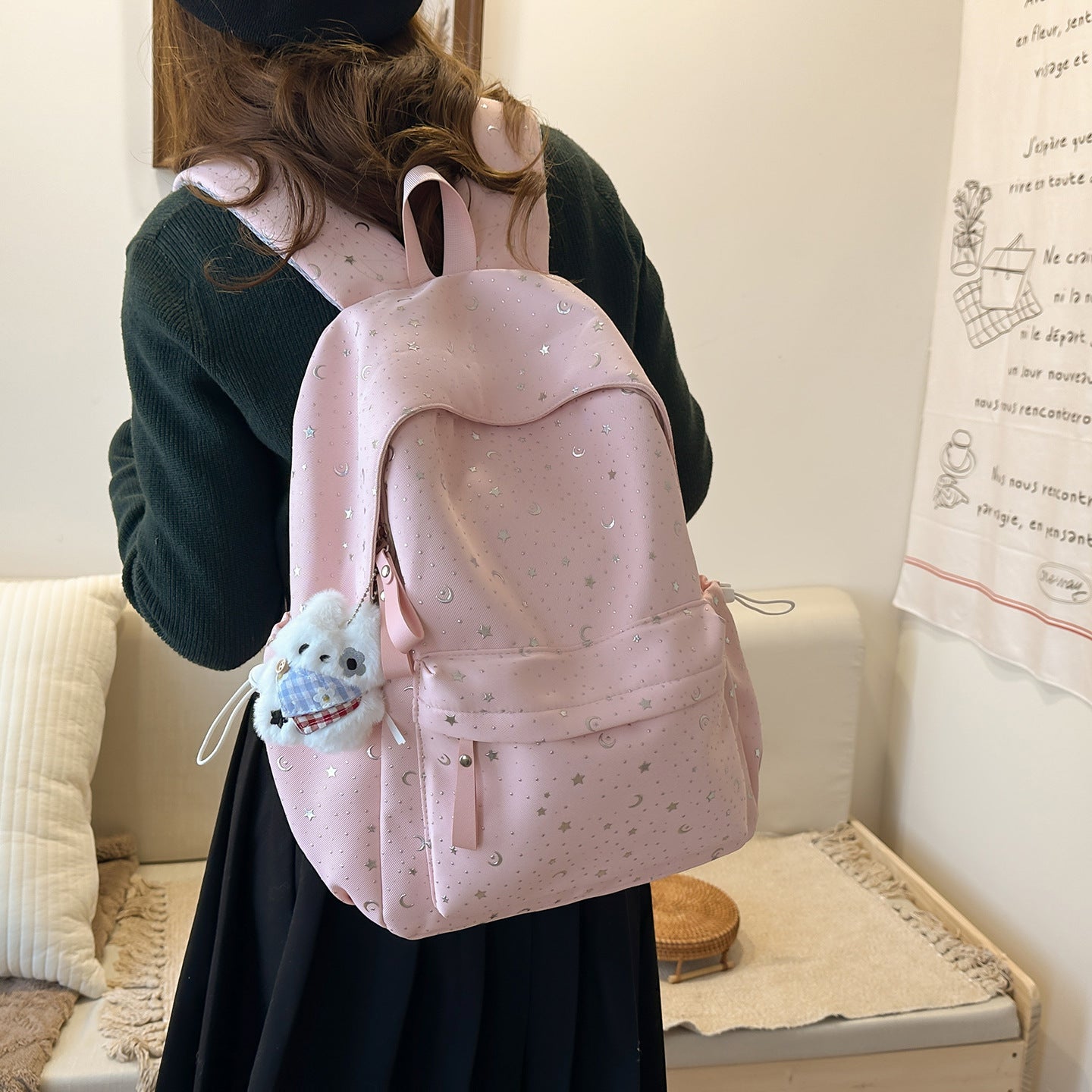 Rucksack mit Funkelnden Sternen und Modernen Details Brehn