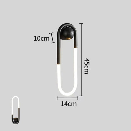 Moderne Minimalistische Wandlicht Dekor