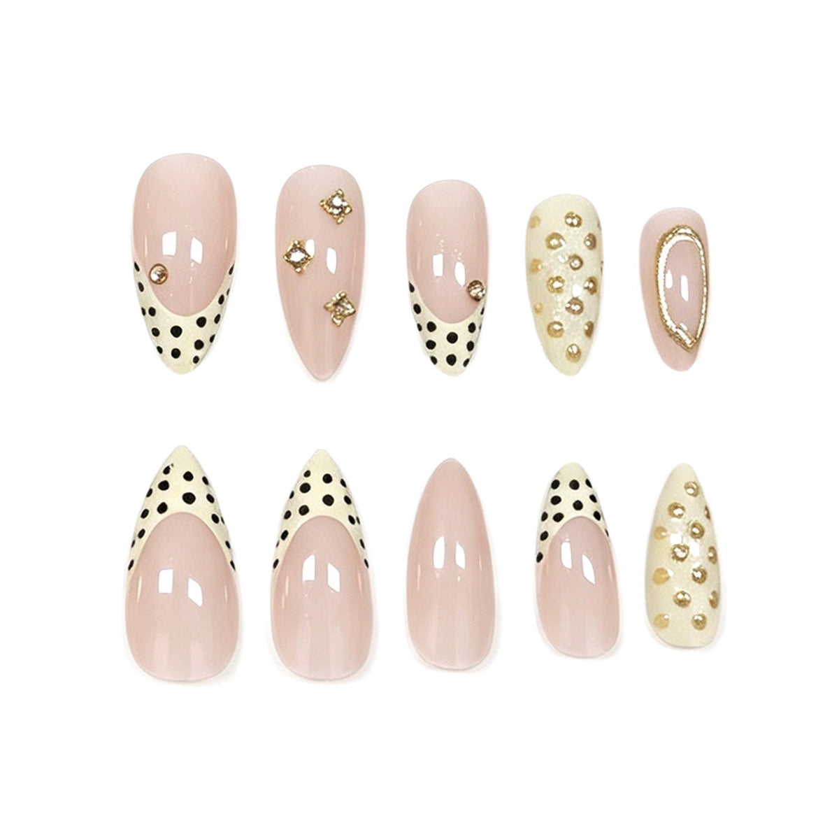 Elegante 3D Dekorative Nagelverzierungen Brehn