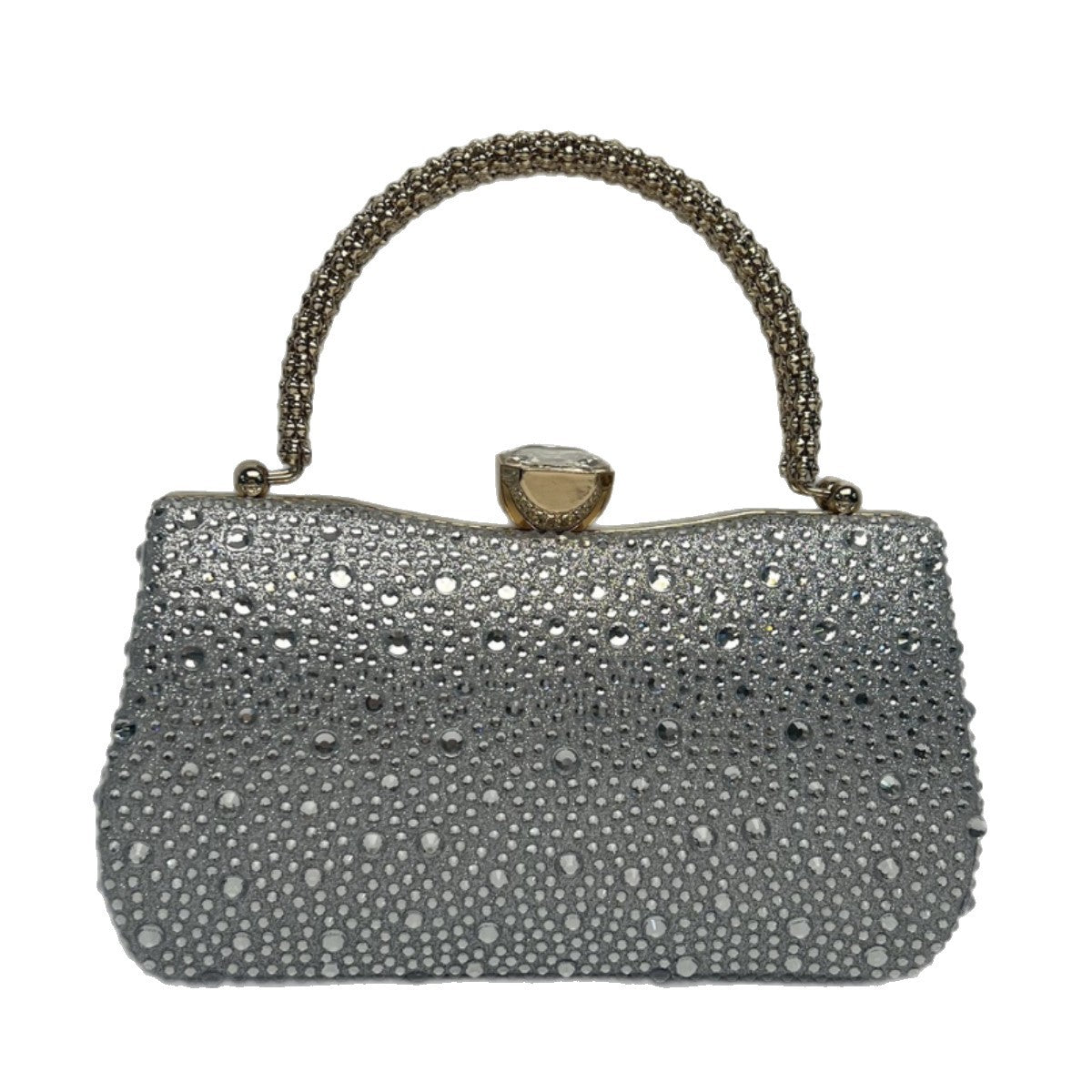 Elegante mit Strass verziertes Clutch