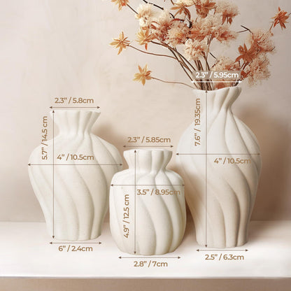 Dekorative Keramikvase