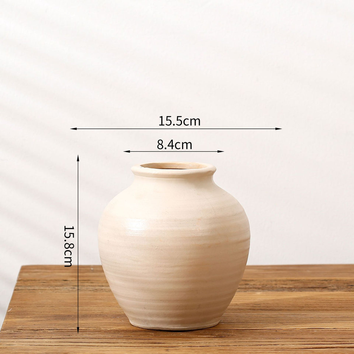 Handgefertigte Terrakotta Vase Brehn
