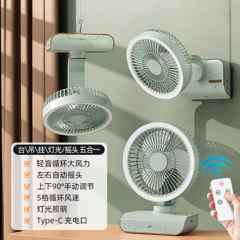 Unisex Wandventilator mit Fernbedienung und automatischem Schwenkmechanismus Brehn
